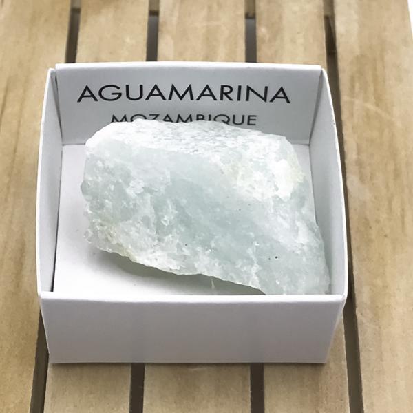 ACQUAMARINA ROUGH BOX PIETRA GREZZA NATURALE MISURA MEDIA