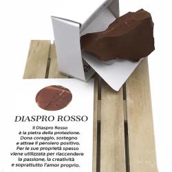 DIASPRO ROSSO BOX ROUGH PIETRA GREZZA NATURALE MISURA MEDIA