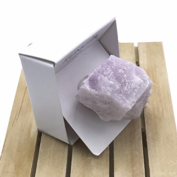 KUNZITE ROUGH BOX PIETRA GREZZA NATURALE MISURA MEDIA