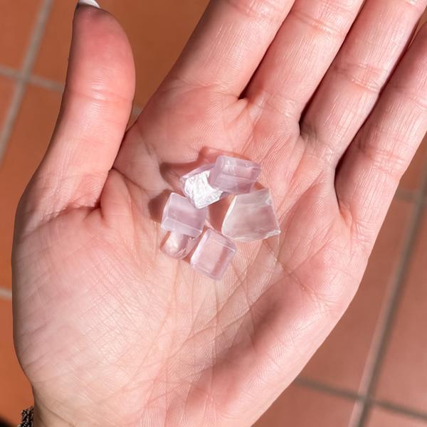 KUNZITE ROUGH  MINI PIETRA GREZZA NATURALE DI CIRCA 1 GRAMMO E MEZZO  