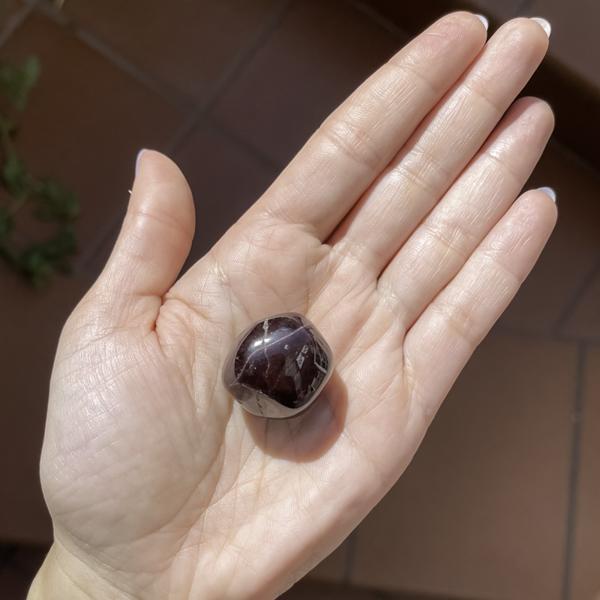 PIETRA NATURALE GRANATO BURATTATA TUMBLED CRISTALLOTERAPIA