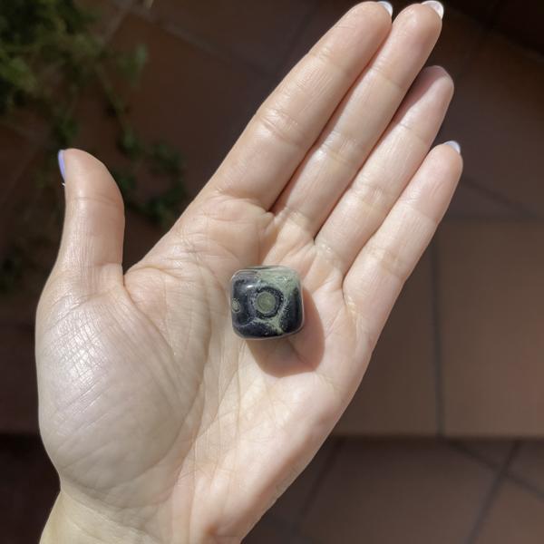 PIETRA NATURALE DIASPRO KAMBABA BURATTATA TUMBLED CRISTALLOTERAPIA