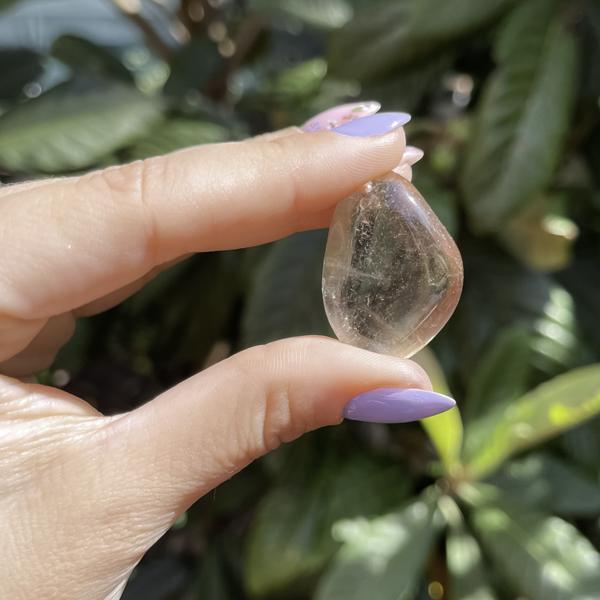 PIETRA NATURALE QUARZO FUME BURATTATA TUMBLED CRISTALLOTERAPIA