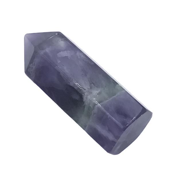 OBELISCO FLUORITE TORRE PIETRA LEVIGATA NATURALE CRISTALLOTERAPIA
