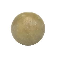 SFERA DIASPRO GIALLO LEVIGATA NATURALE CRISTALLOTERAPIA