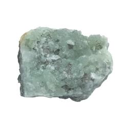 DRUSA PREHNITE PIETRA GREZZA CLUSTER CIRCA 150-165 GRAMMI 