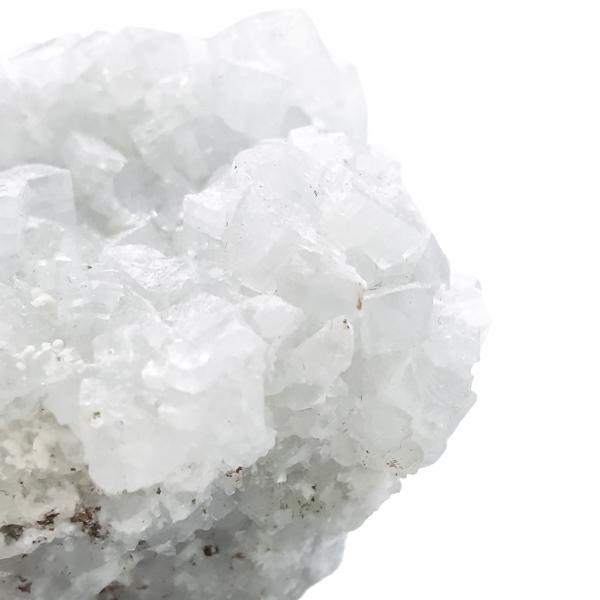 DRUSA CALCITE PIETRA GREZZA CLUSTER CIRCA 250 GRAMMI 