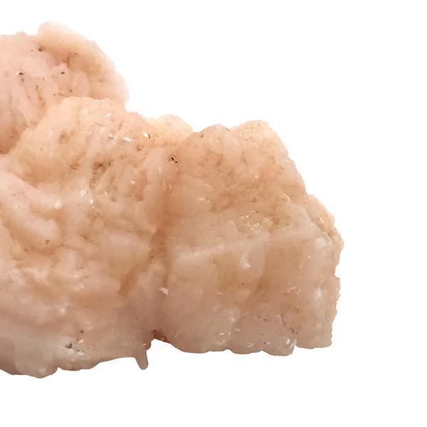 DRUSA STILBITE PIETRA GREZZA CLUSTER CIRCA 125 GRAMMI 