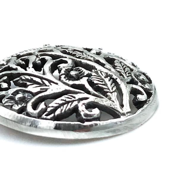 CIONDOLO PENDENTE CHARM FIORI ARGENTO 925 