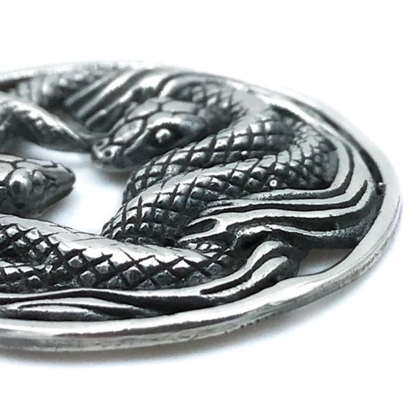 CIONDOLO PENDENTE CHARM SERPENTE ARGENTO 925 