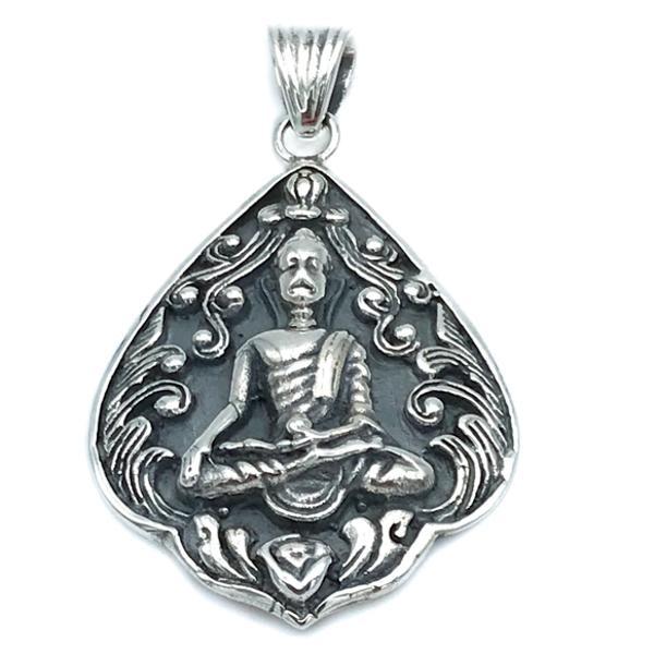 CIONDOLO PENDENTE CHARM BUDDHA ARGENTO 925 