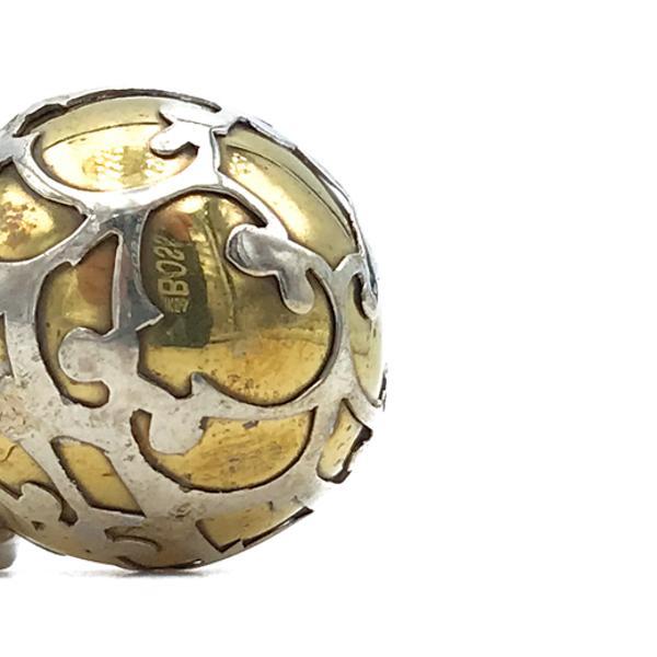 CIONDOLO PENDENTE CHARM CHIAMA ANGELI OTTONE E ARGENTO 925