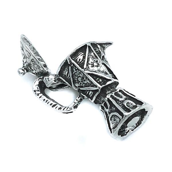CIONDOLO PENDENTE CHARM MOKA IN ARGENTO 925