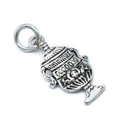 CIONDOLO PENDENTE CHARM ASSO DI COPPE ARGENTO 925