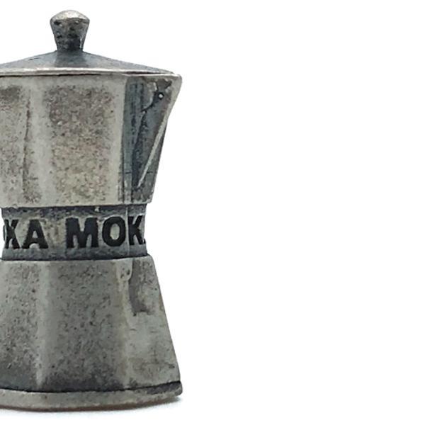 CIONDOLO PENDENTE CHARM MOKA ARGENTO 925