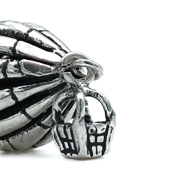 CIONDOLO PENDENTE CHARM MONGOLFIERA ARGENTO 925