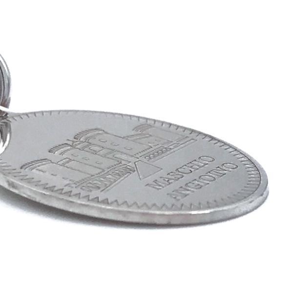 CIONDOLO PENDENTE CHARM MASCHIO ANGIOINO NAPOLI ARGENTO 925