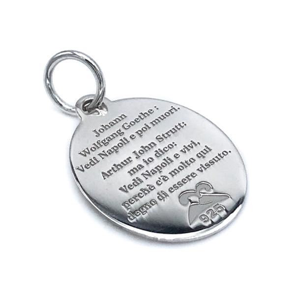 CIONDOLO PENDENTE CHARM DUOMO DI NAPOLI ARGENTO 925
