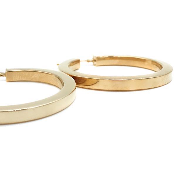 ORECCHINI CERCHIO SQUADRATO  ARGENTO 925