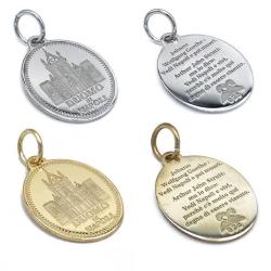 CIONDOLO PENDENTE CHARM DUOMO DI NAPOLI ARGENTO 925
