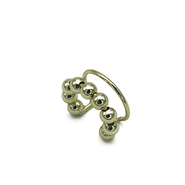 EAR CUFF MONO ORECCHINO SFERE ARGENTO 925