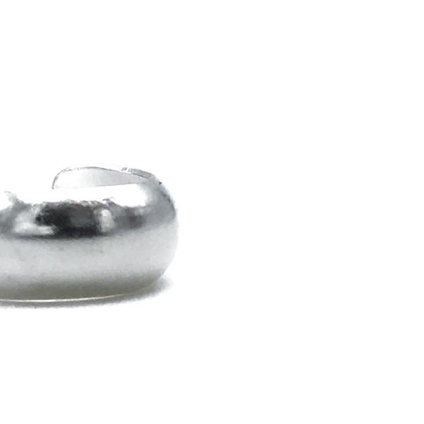 EAR CUFF MONO ORECCHINO BOMBATO ARGENTO 925