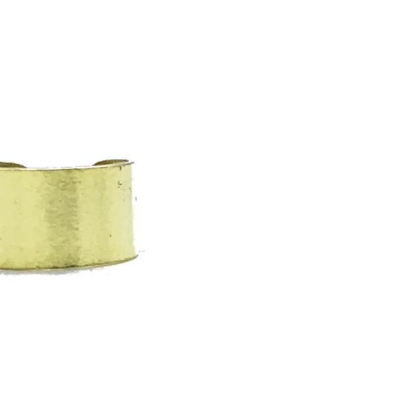 EAR CUFF MONO ORECCHINO FASCIA PIATTA ARGENTO 925