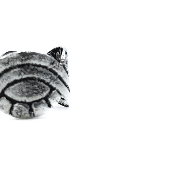 EAR CUFF MONO ORECCHINO FASCIA INTARSIATO ARGENTO 925