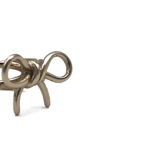 EAR CUFF BOW MONO ORECCHINO FIOCCO  ARGENTO 925