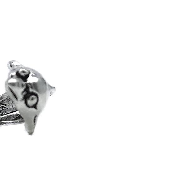 EAR CUFF UNDER THE SEA MONO ORECCHINO DELFINO ARGENTO 925