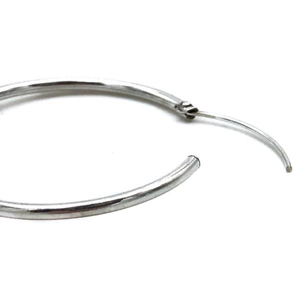 MONO ORECCHINO ETHNIC CERCHIO TRIPLA MODANATURA ARGENTO 925