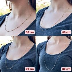 COLLANA A SFERE ALTERNATE MAGLIA ROSARIO PER CHARMS IN ARGENTO 925