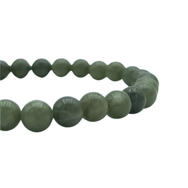 BRACCIALE ENERGETICO ELASTICO UNISEX SFERE EPIDOTO REGOLABILE 